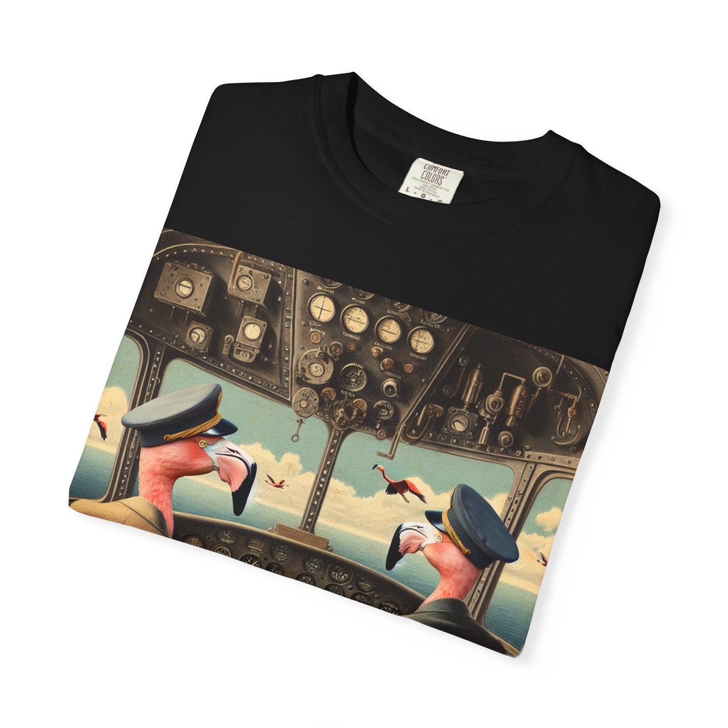 Flamingo Flight Deck T-Shirt