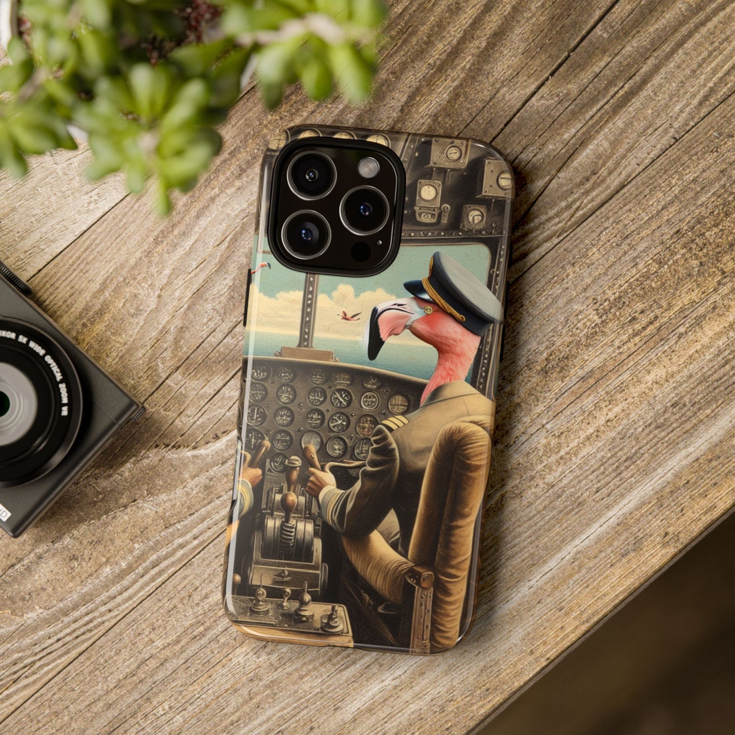 Flamingo Flight Deck Phone Case - IPHONE