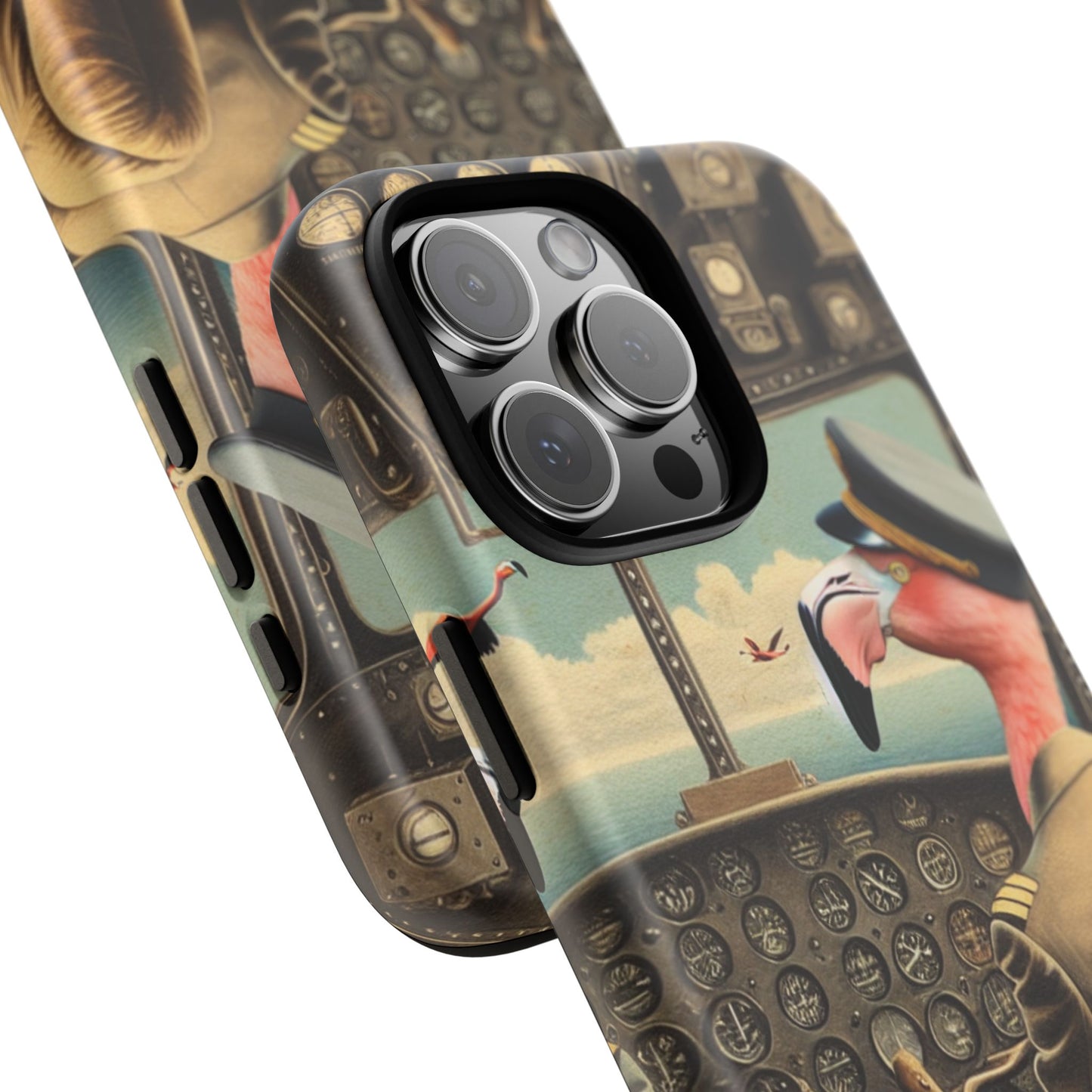 Flamingo Flight Deck Phone Case - IPHONE