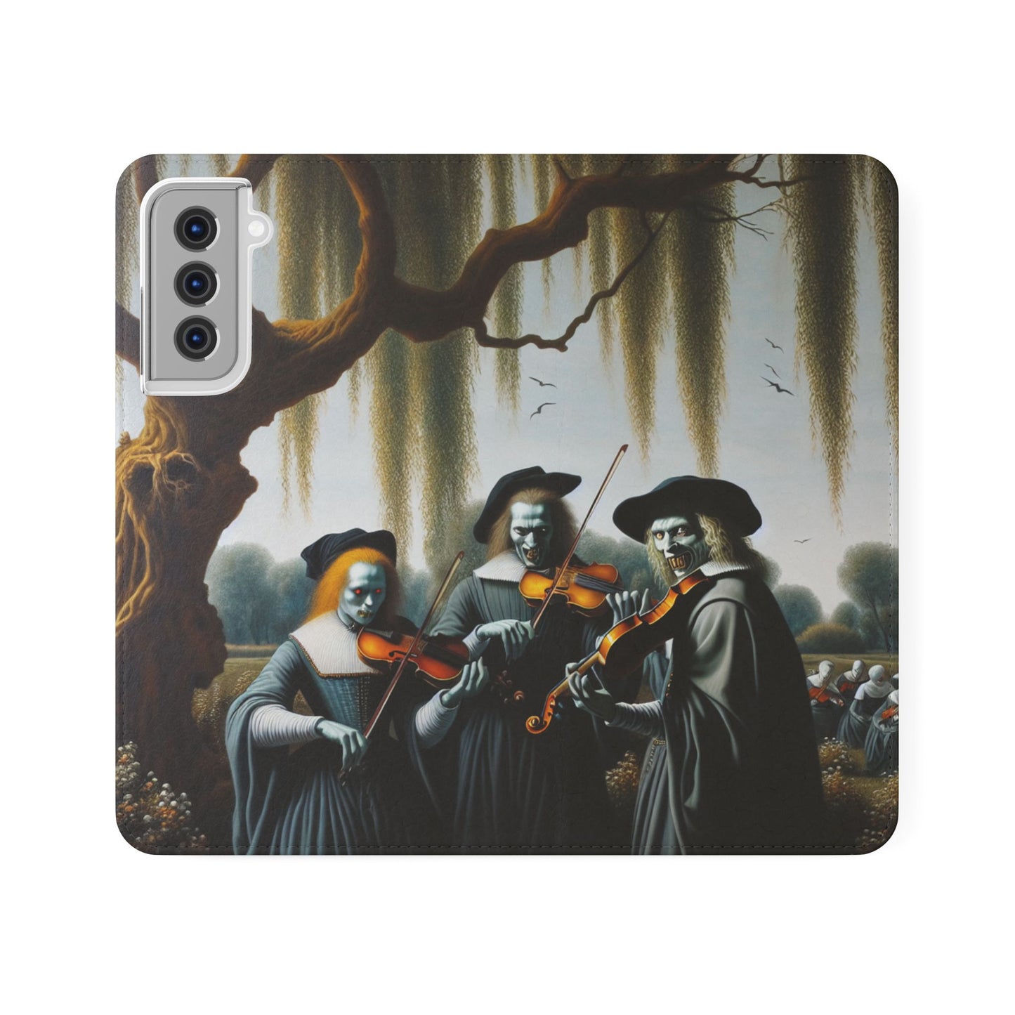 Vermeer's Vampire Violinists Flip Cases for iPhones