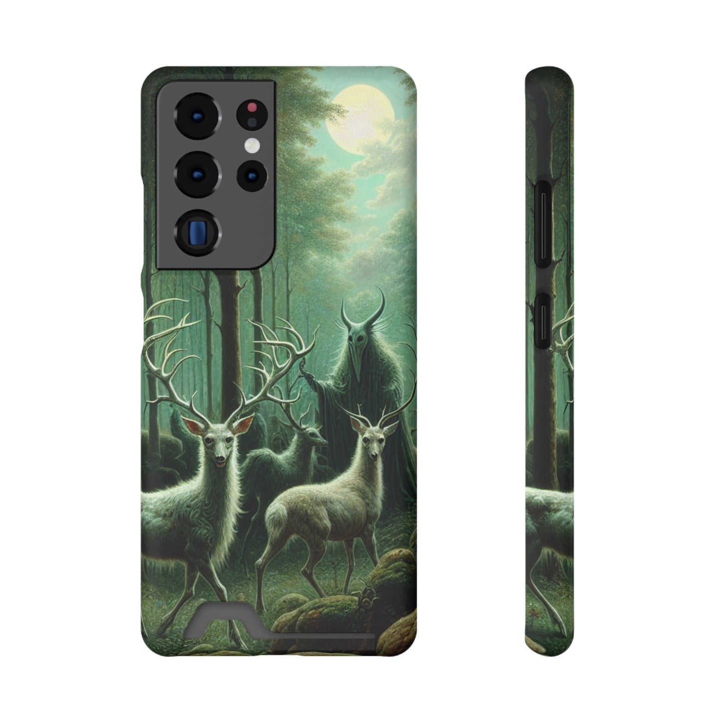 Wendigo Shepherd Phone Case with Card Holder - GALAXY