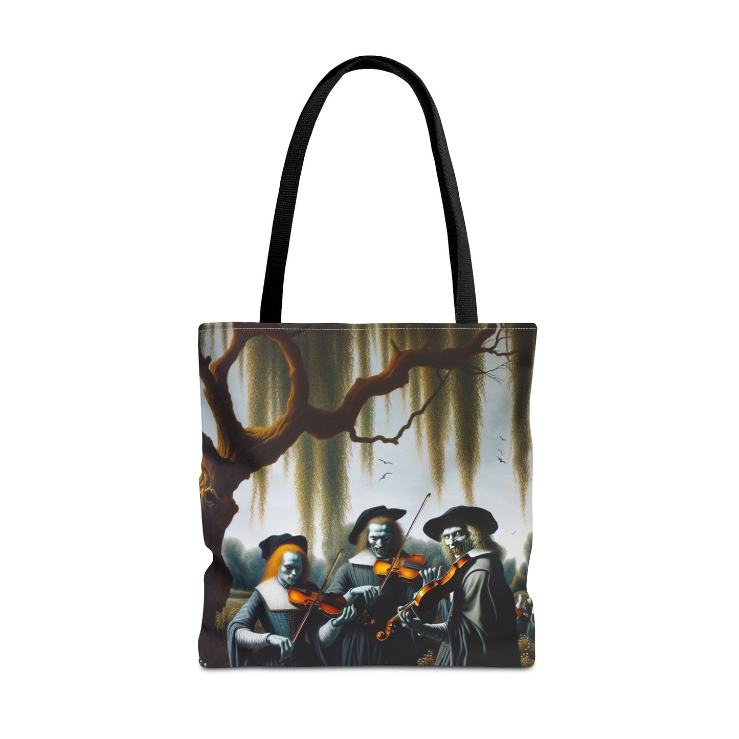 Vermeer's Vampire Violinists Tote Bag