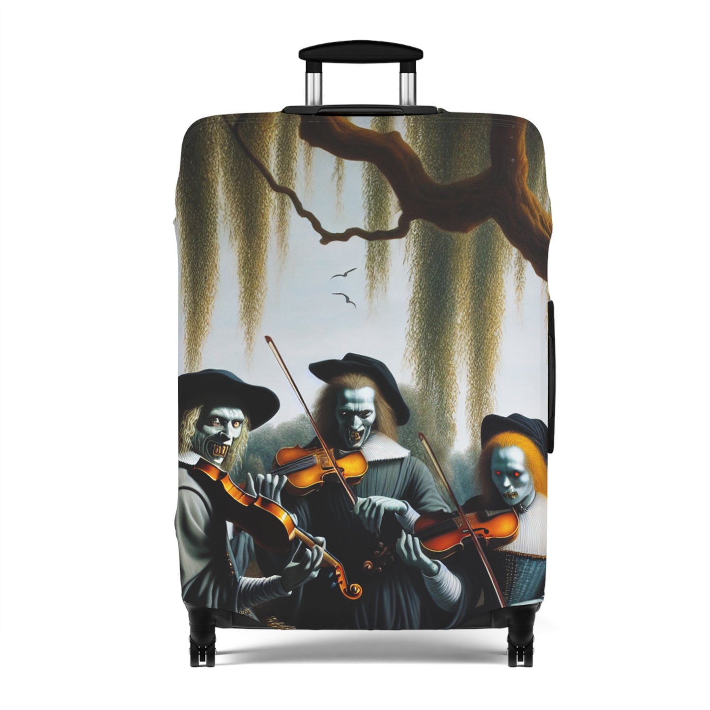 Vermeer's Vampire Violinists Luggage Cover