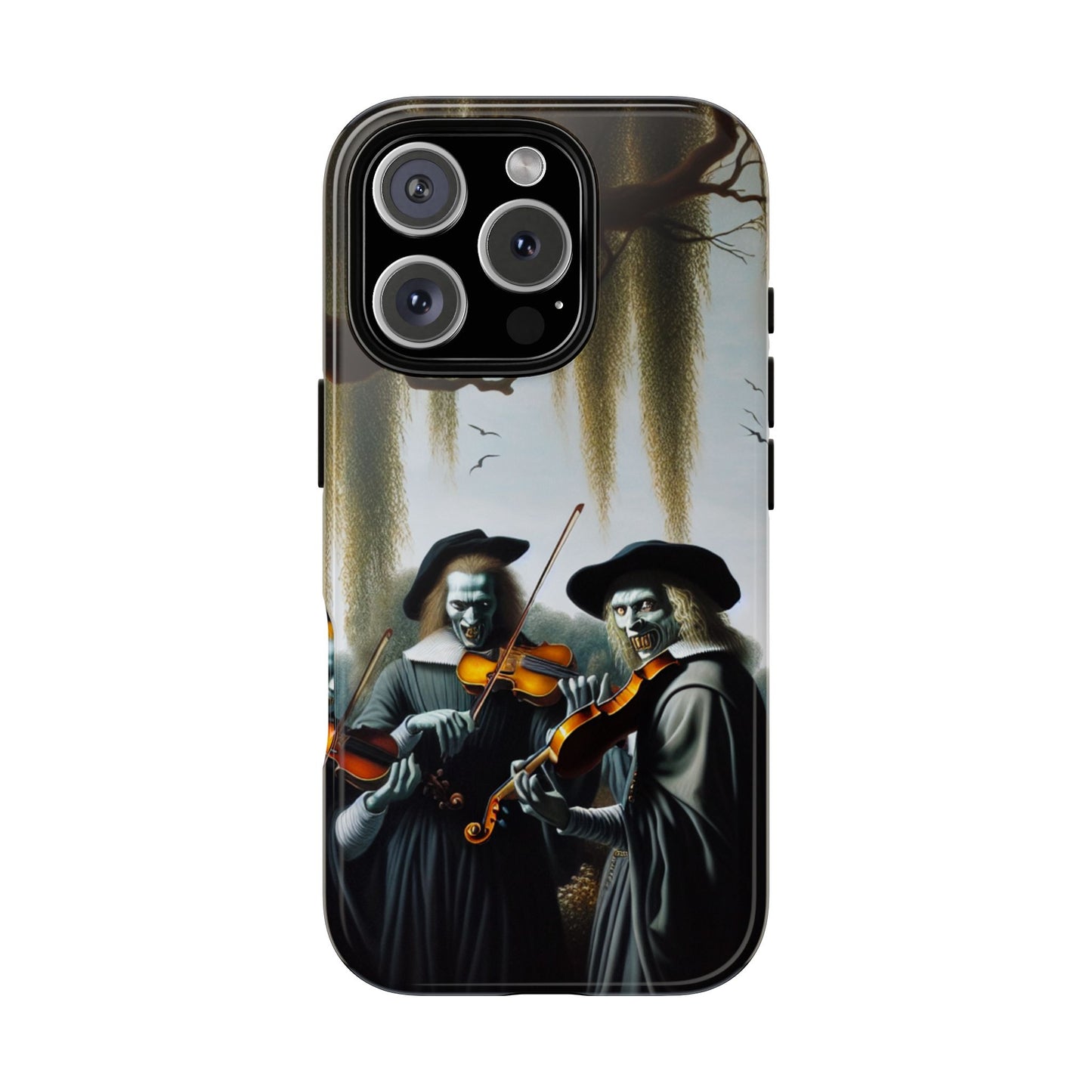 Vermeer's Vampire Violinists Phone Case - IPHONE