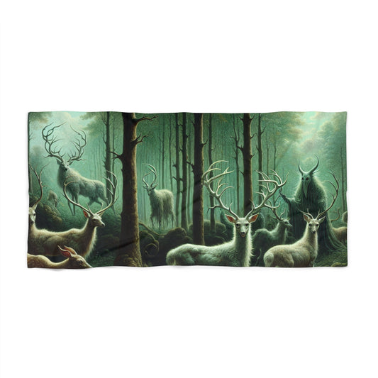 Wendigo Shepherd Beach Towel