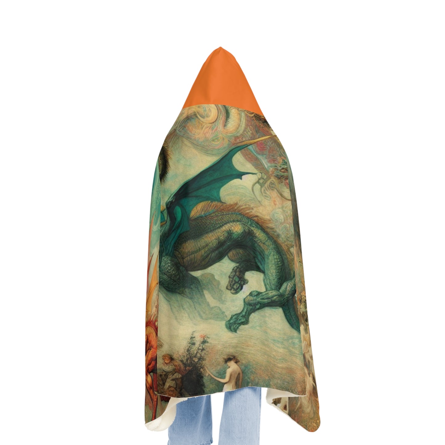 Degas Dreams of Dragons Snuggle Blanket