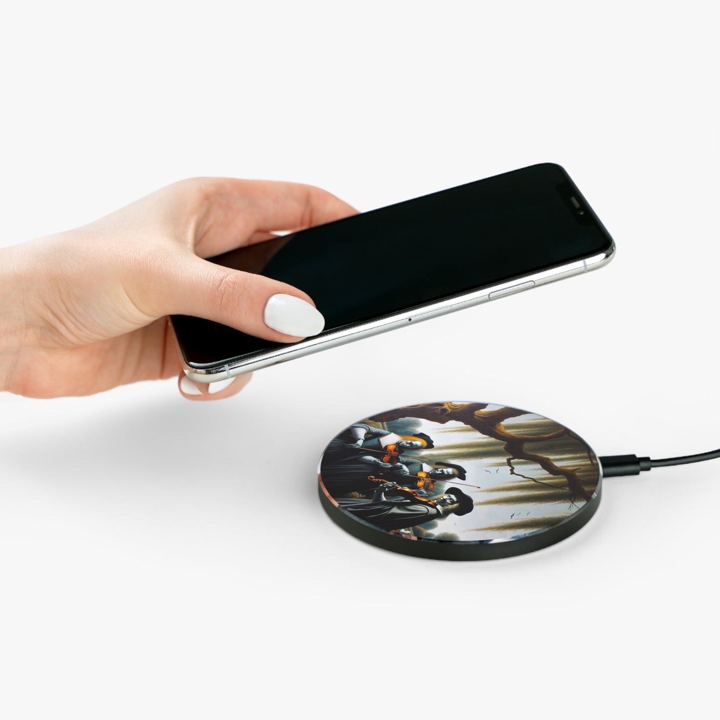 Vermeer's Vampire Violinists Wireless Charger