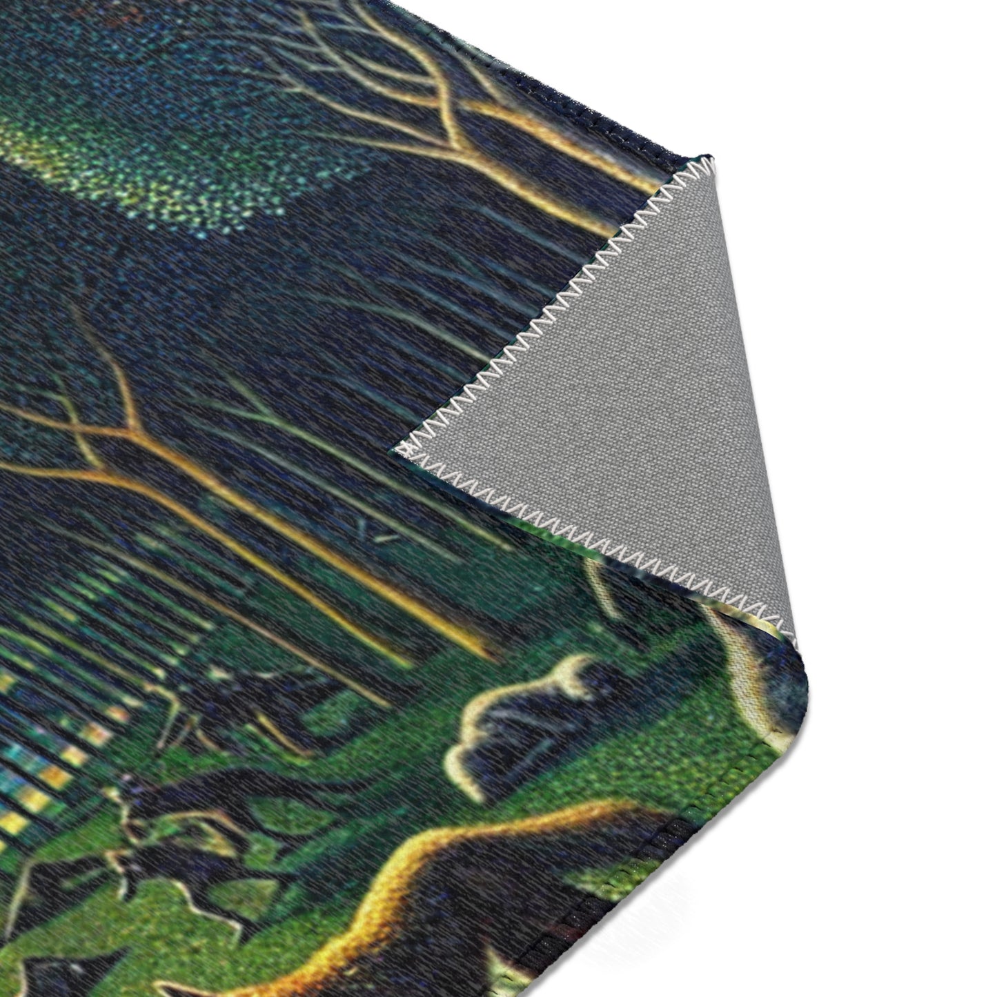 Werewolves at the Waterfront Area Rug - HORIZONTAL