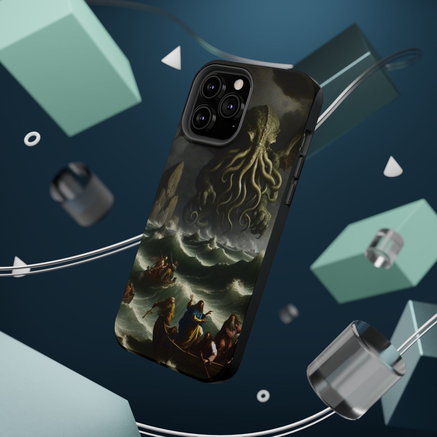 Cthulhu in the Storm Magnetic iPhone Case