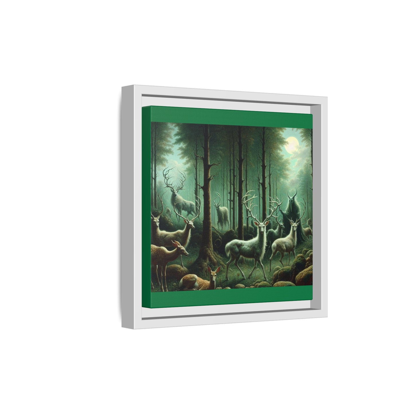 Wendigo Shepherd Canvas, Framed (Multi-color)