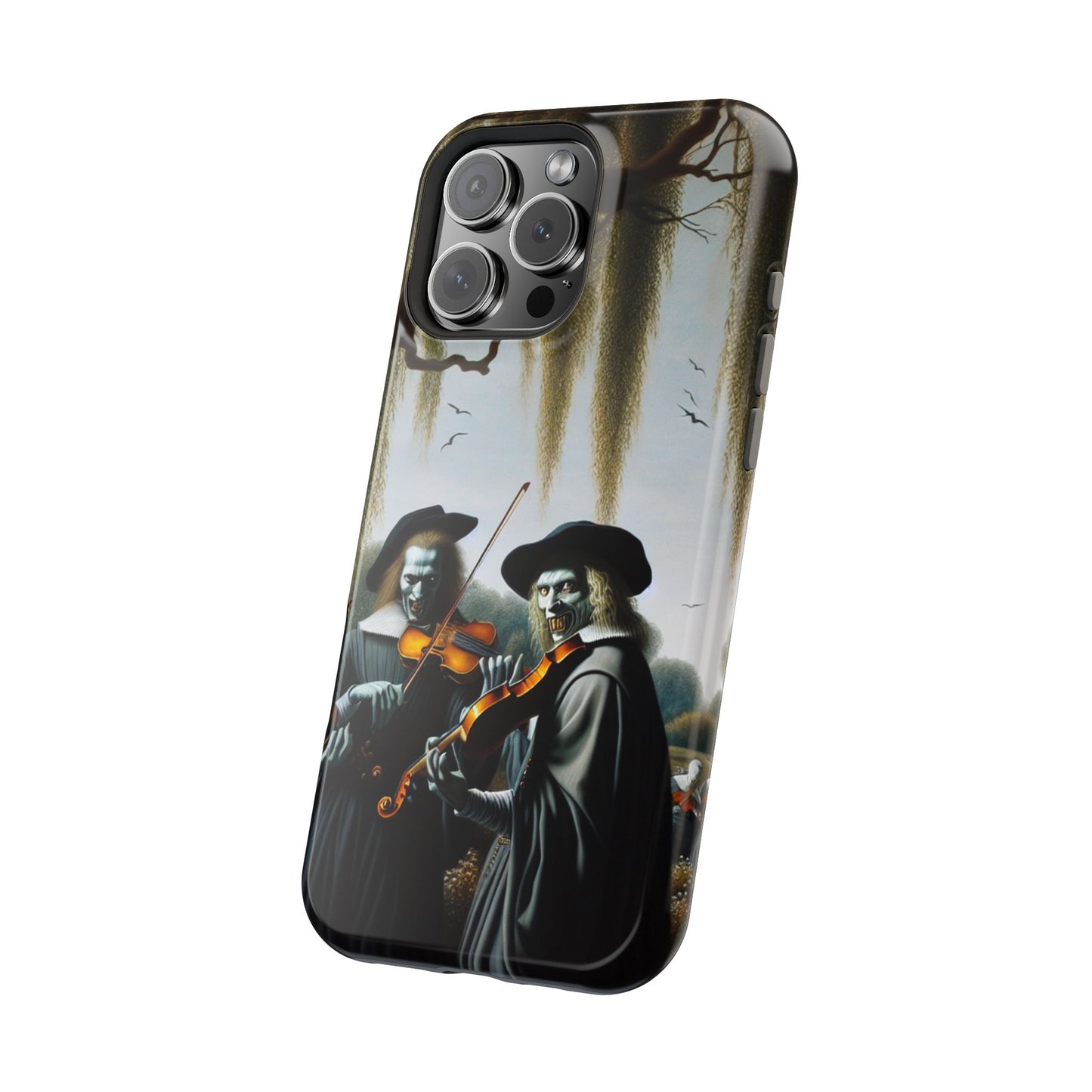 Vermeer's Vampire Violinists Magnetic iPhone Case