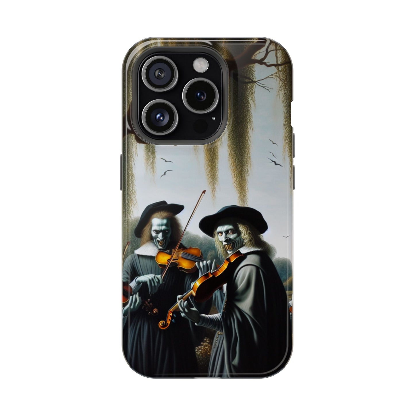 Vermeer's Vampire Violinists Magnetic iPhone Case