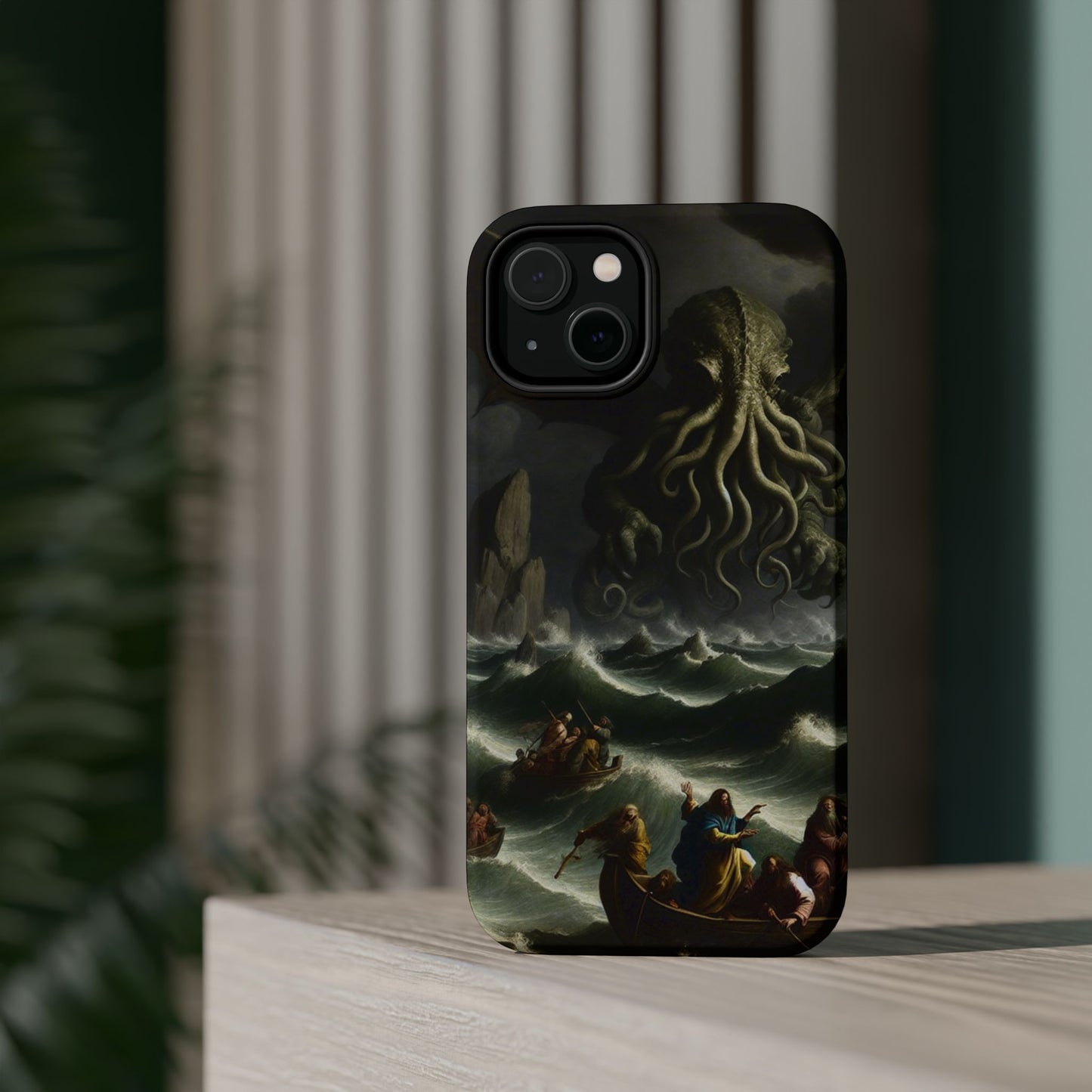 Cthulhu in the Storm Magnetic iPhone Case