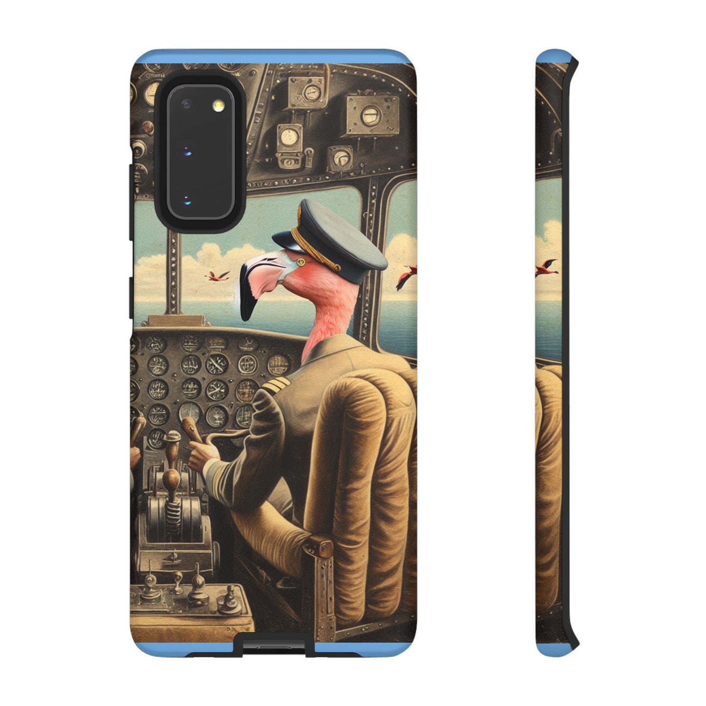 Flamingo Flight Deck Phone Case - GALAXY