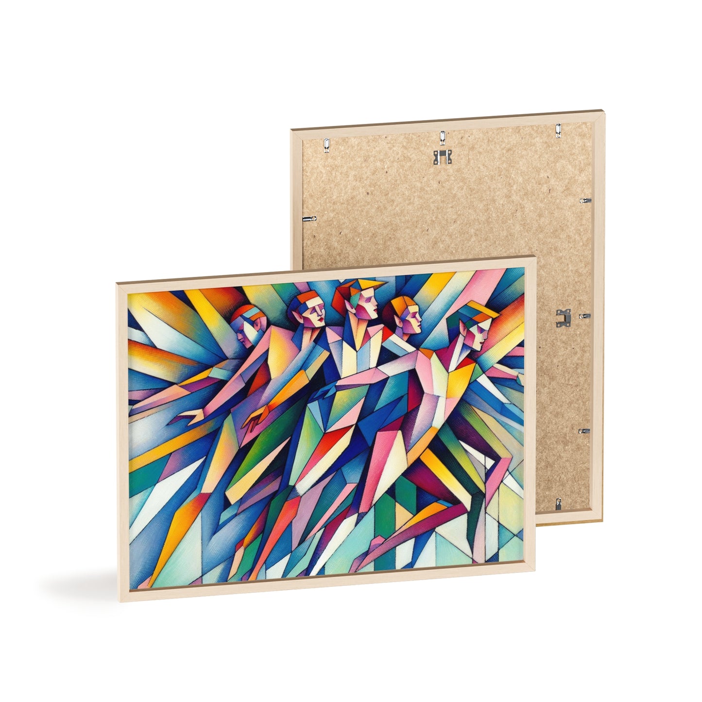 Framed Picasso's Pixies Poster