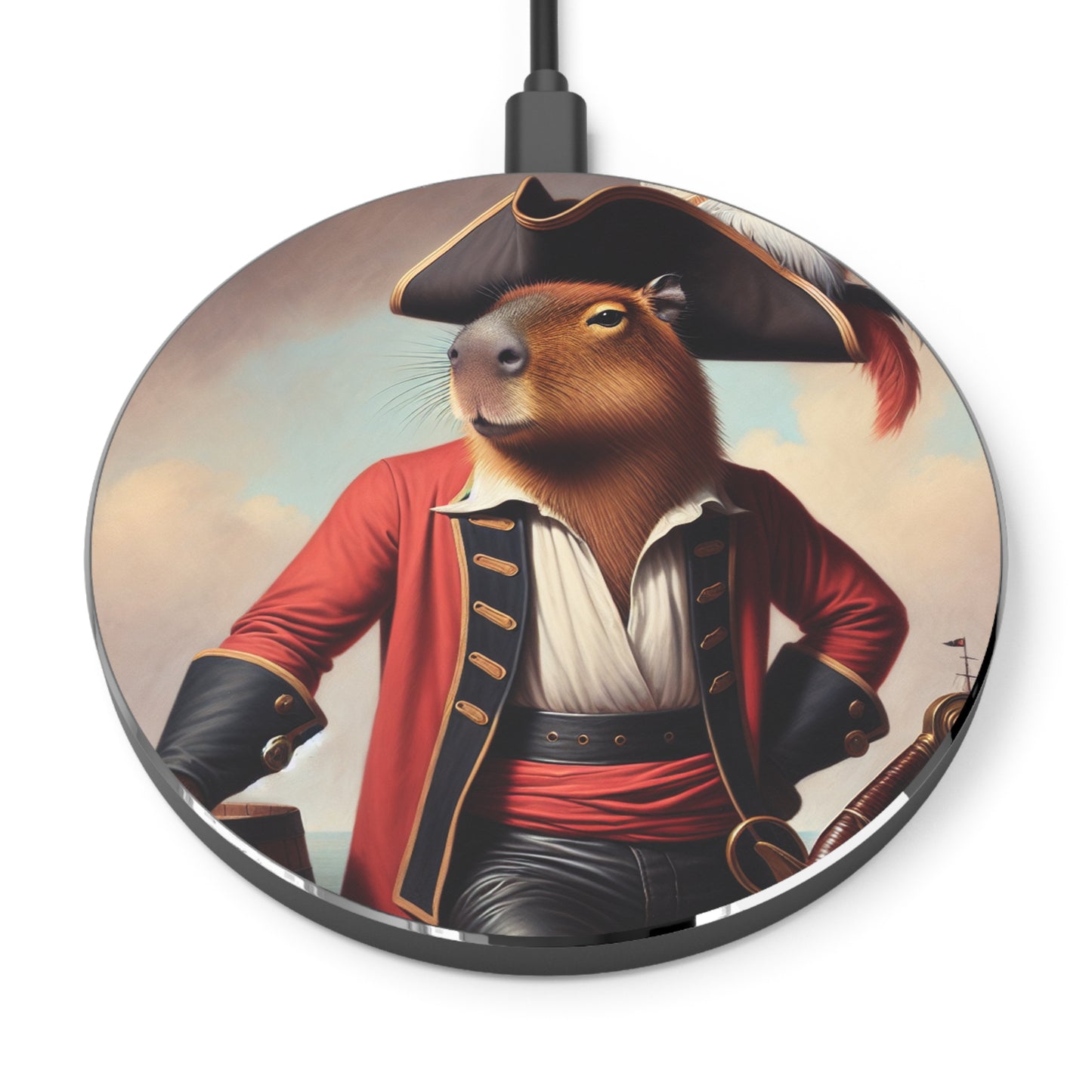 Captain Capybara Wireless Charger