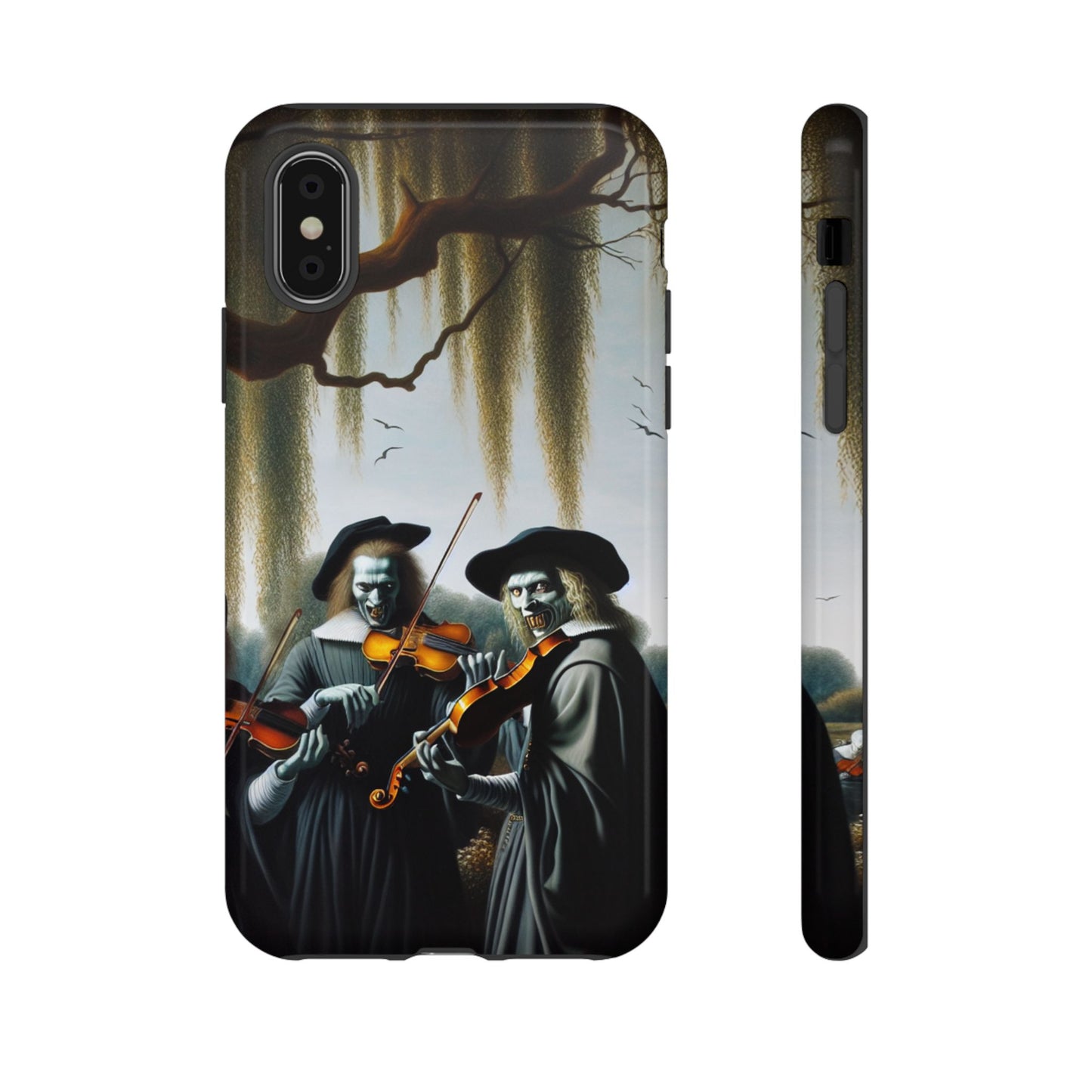 Vermeer's Vampire Violinists Phone Case - IPHONE