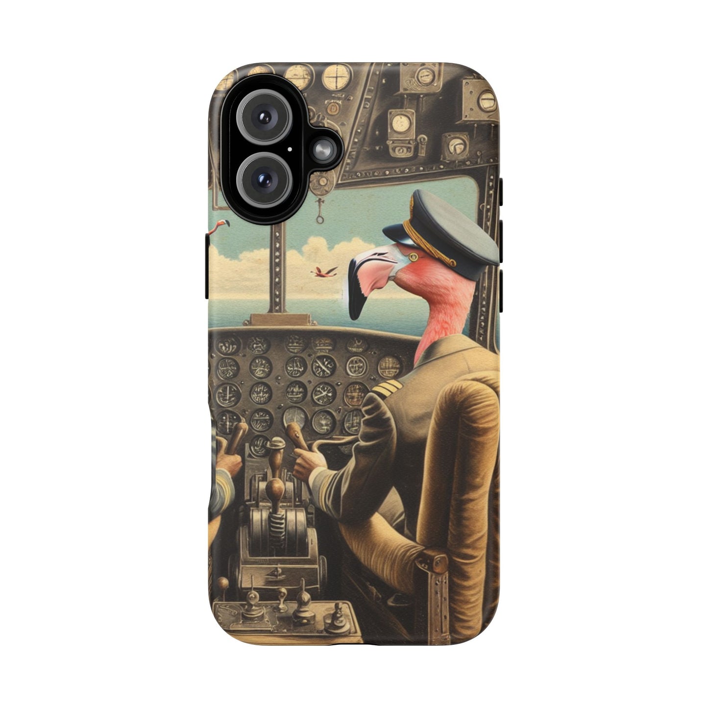 Flamingo Flight Deck Phone Case - IPHONE