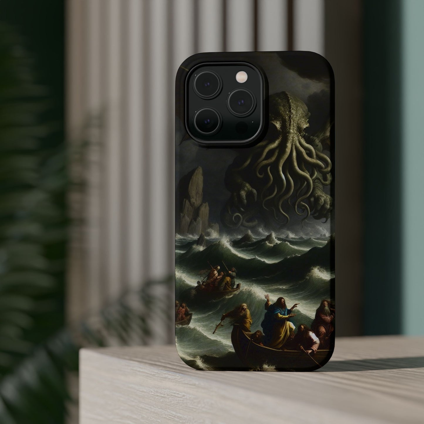 Cthulhu in the Storm Magnetic iPhone Case