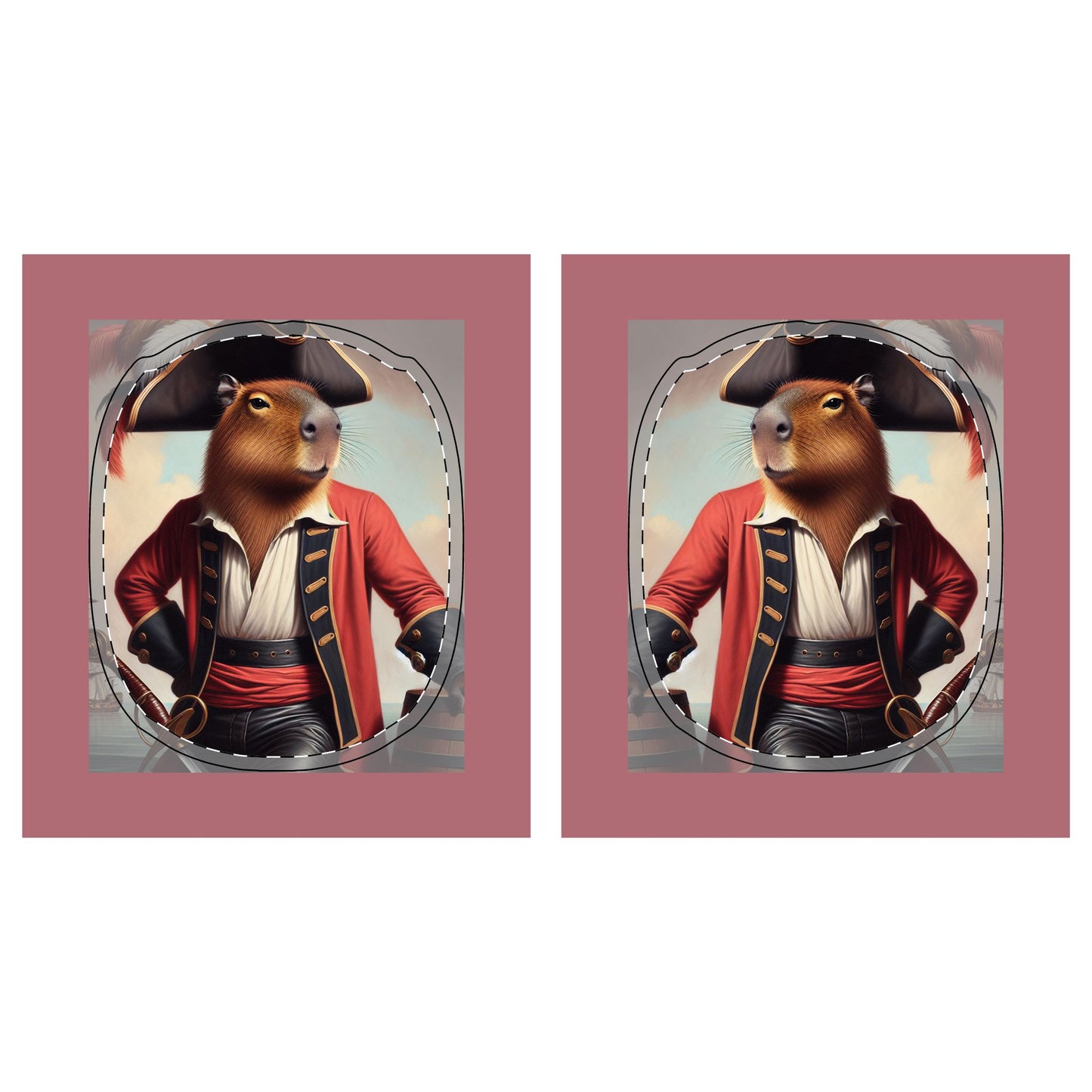 Captain Capybara AirPod Max Case