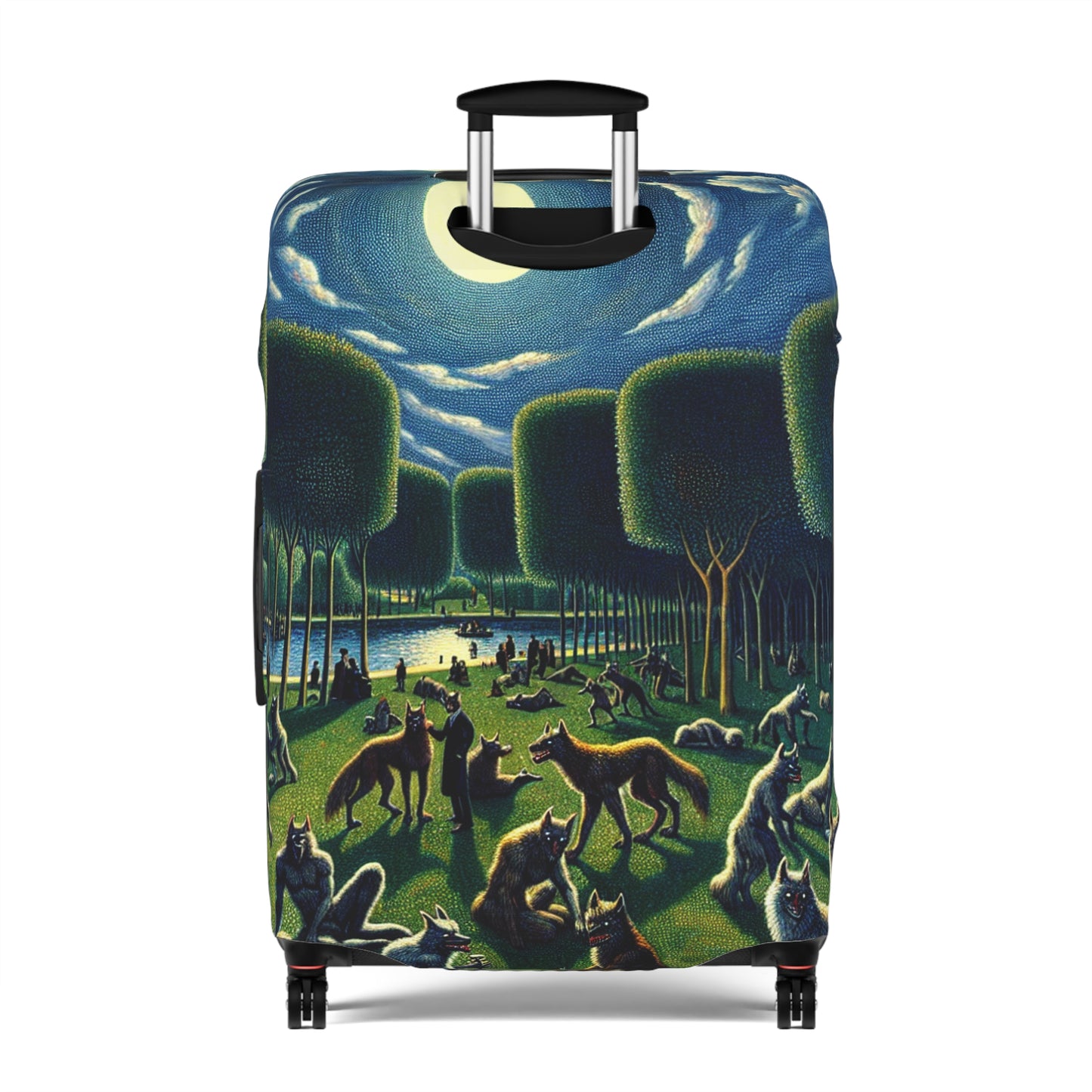 Werewolves at the Waterfront Luggage Cover