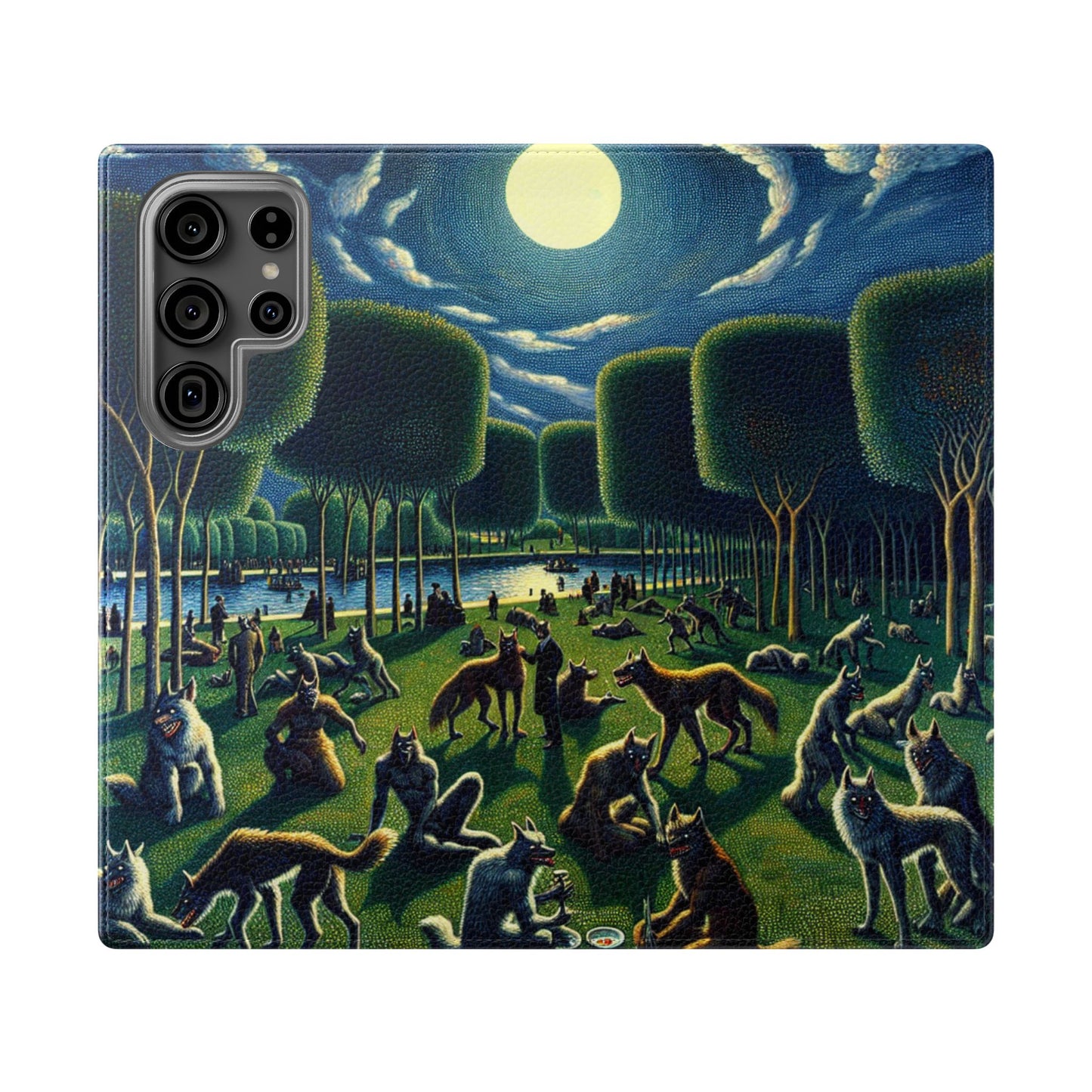 Werewolves at the Waterfront Flip Case - iPhone/Galaxy