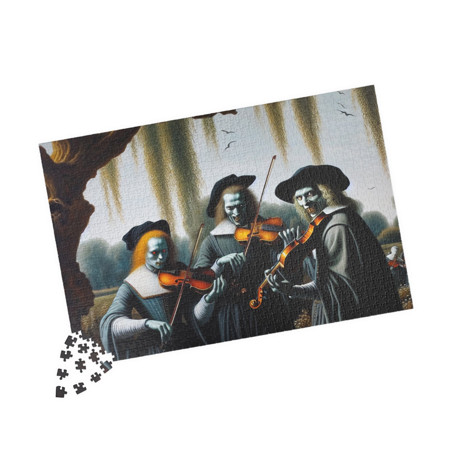 Vermeer's Vampire Violinists Puzzle (110, 252, 520, 1014-piece)