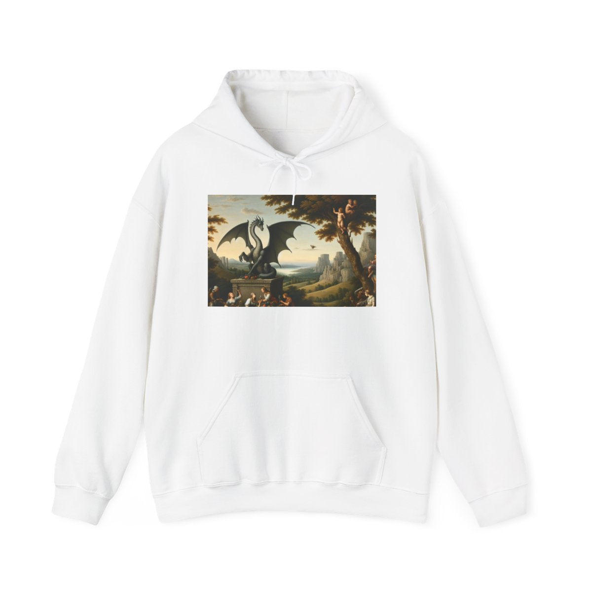 Dragon Statue Hoodie - $35.40 - Artist Imaginings