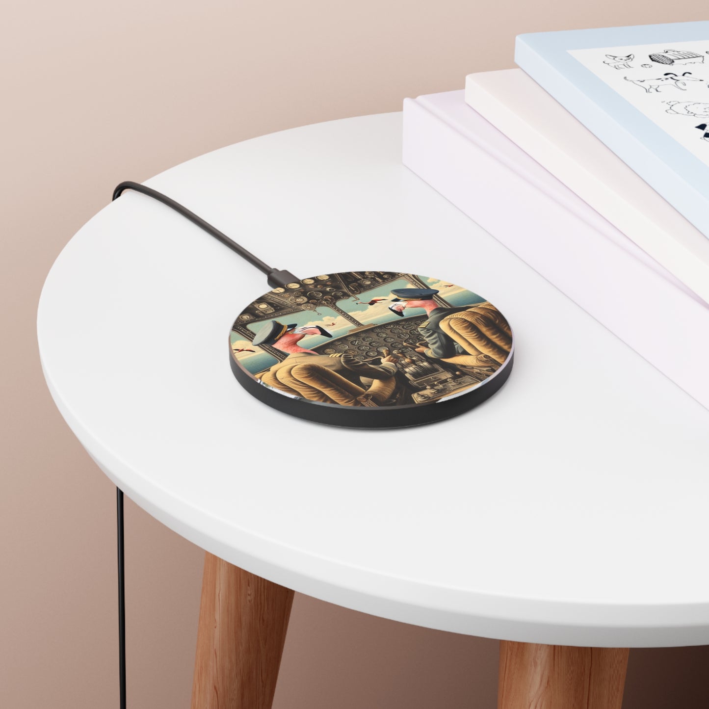 Flamingo Flight Deck Wireless Charger