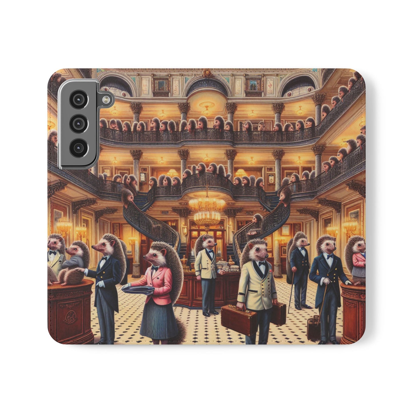 Hedgehog Hotel Flip Case - iPhone/Galaxy