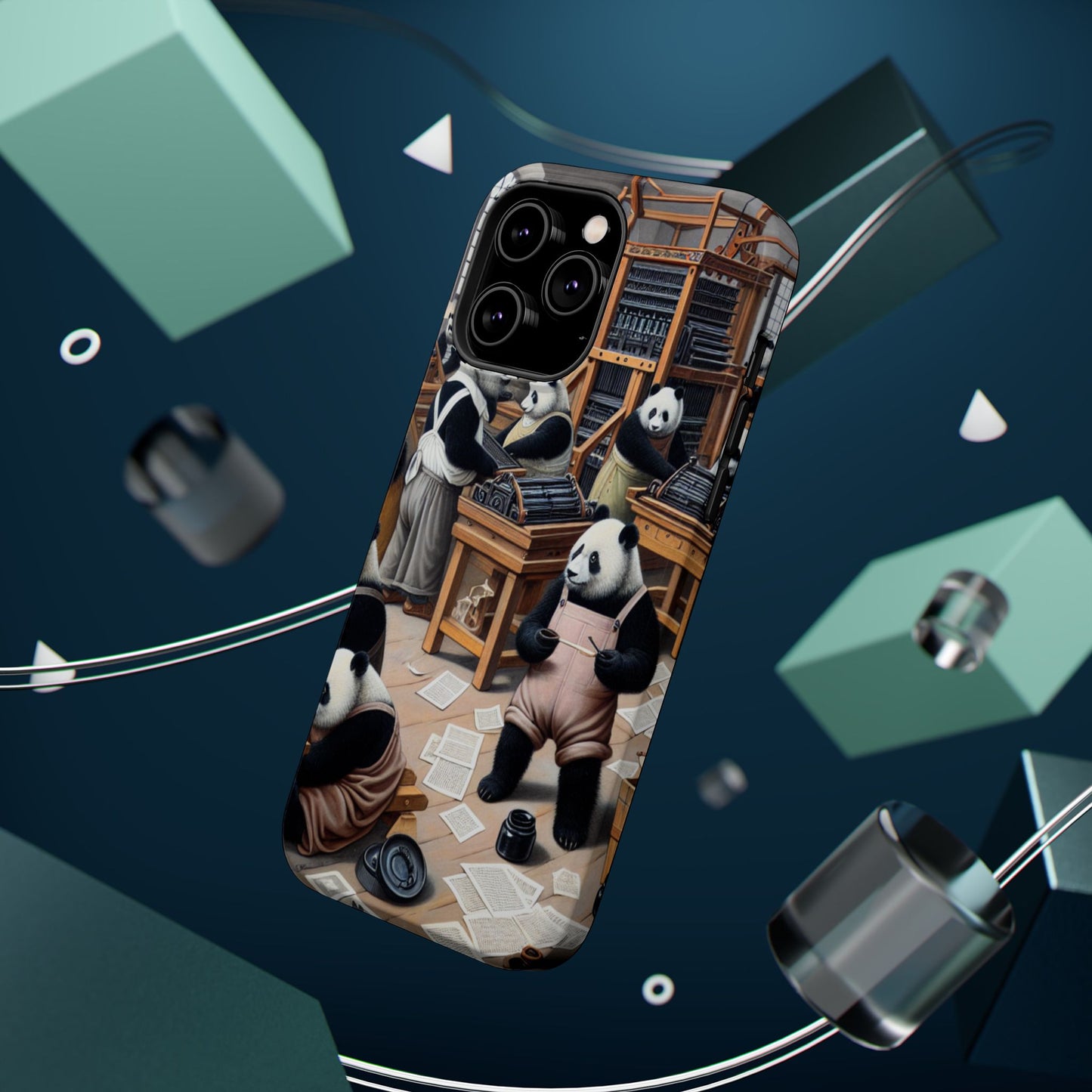 Printing Pandamonium Magnetic iPhone Case