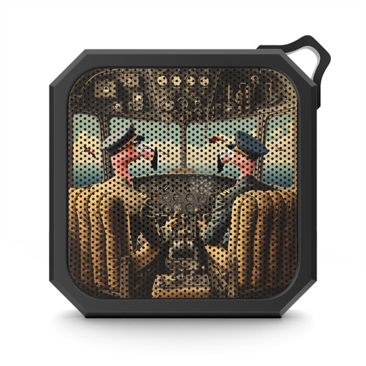 Outdoor Bluetooth Speaker with Flamingo Flight Deck Design