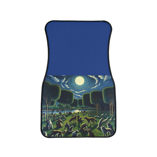 Werewolves at the Waterfront Car Floor Mat