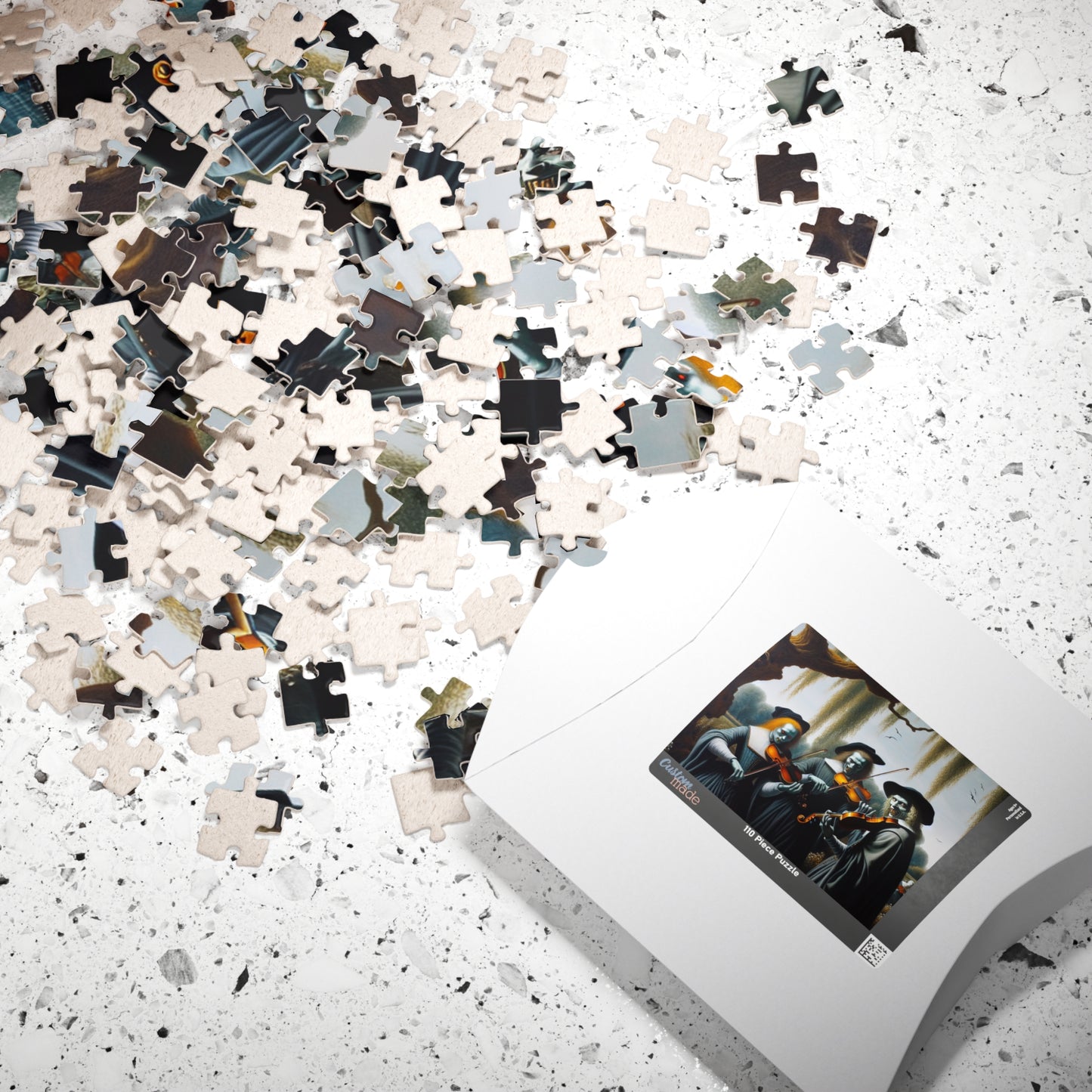 Vermeer's Vampire Violinists Puzzle (110, 252, 520, 1014-piece)