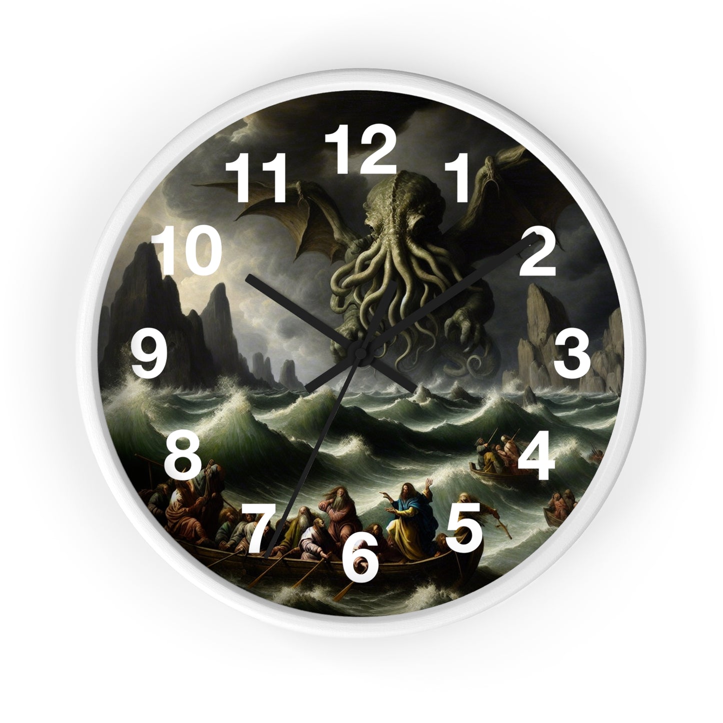 Cthulhu in the Storm Wall Clock