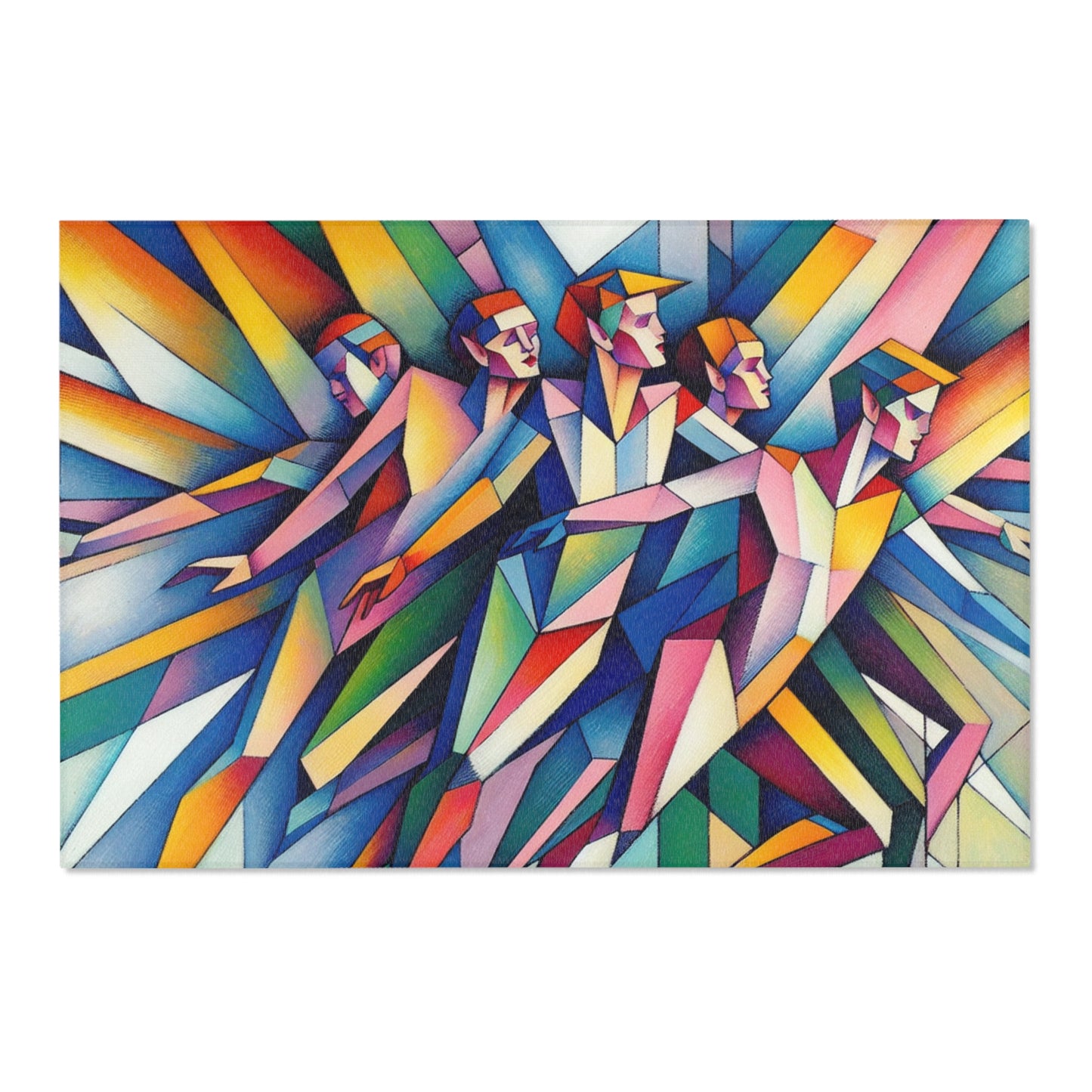 Picasso's Pixies Area Rug - HORIZONTAL