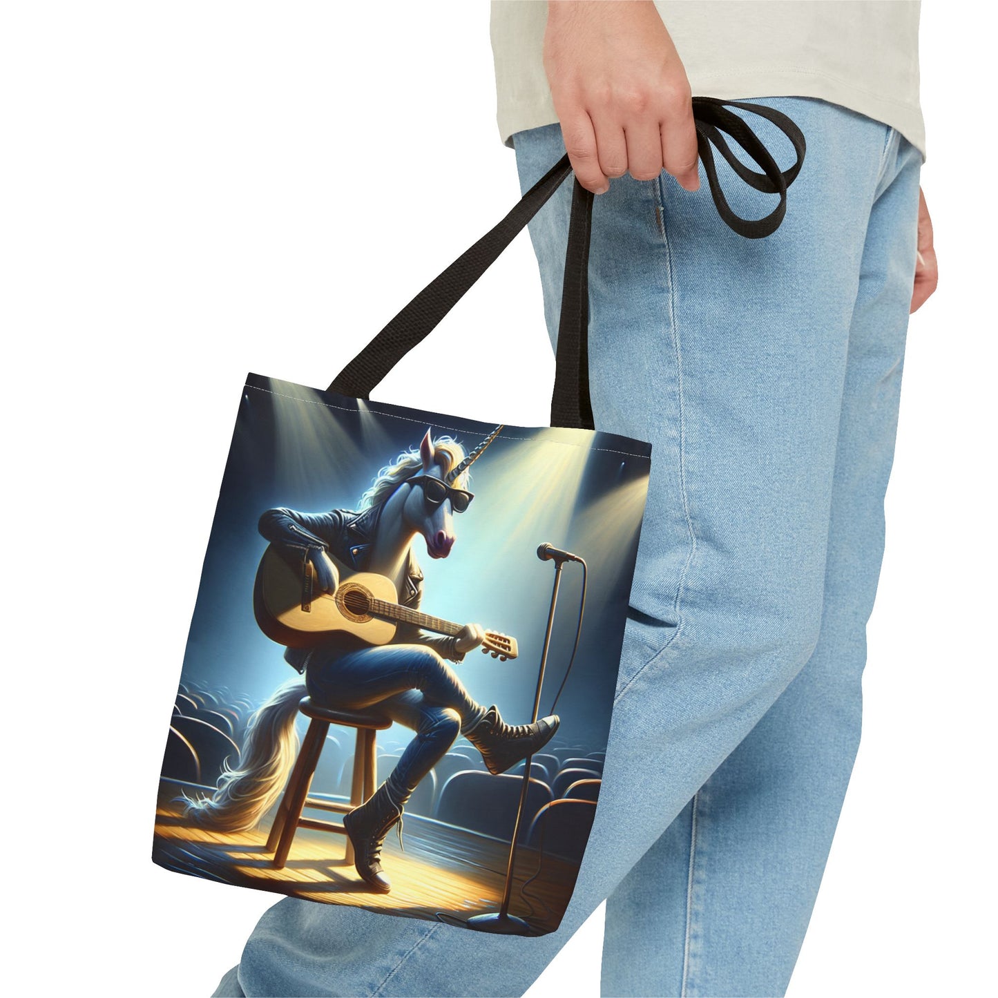 Unicorn Unplugged Tote Bag