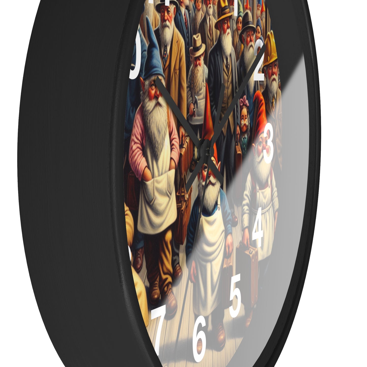 The Gnome-mute Home Wall Clock