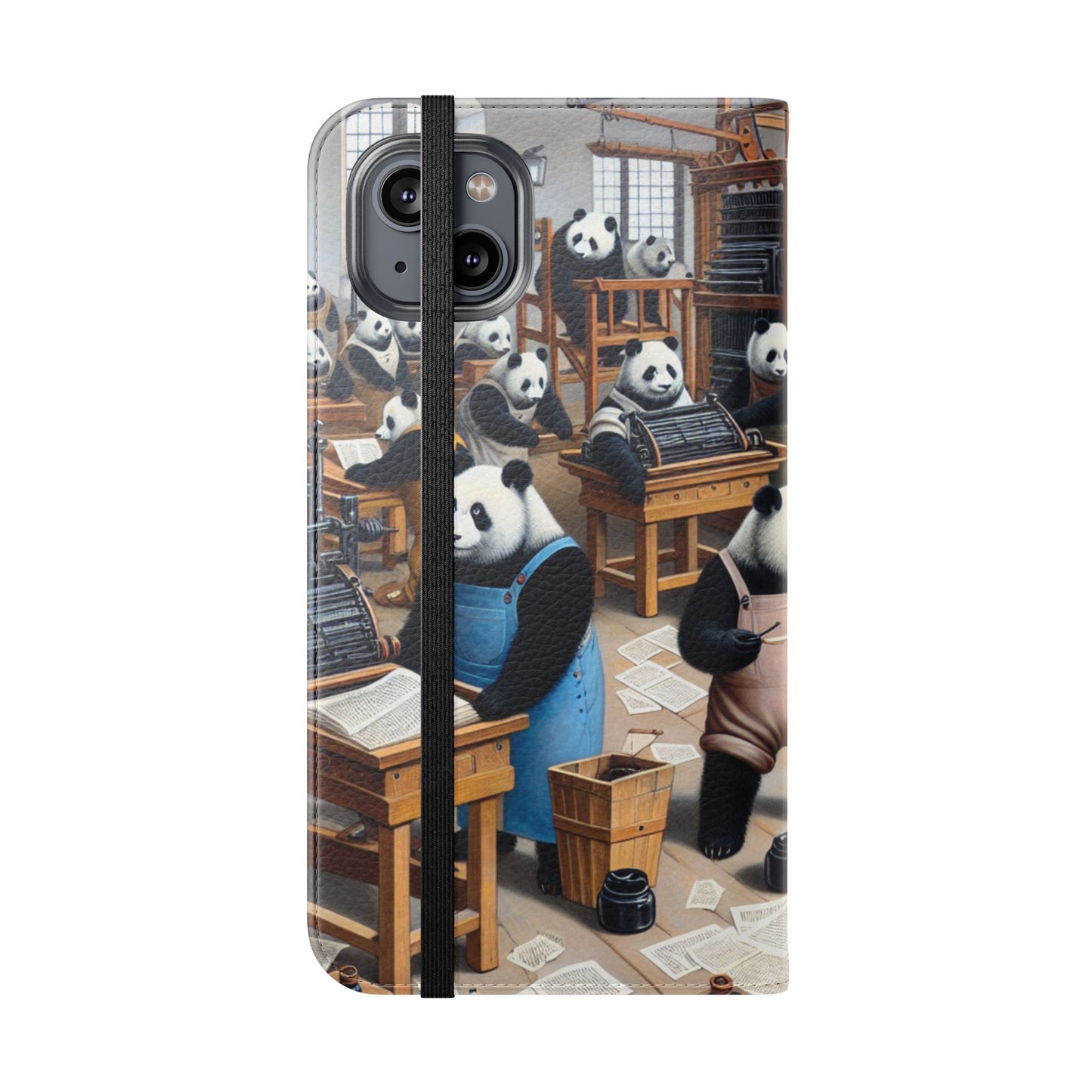 Printing Pandamonium Flip Case - iPhone/Galaxy