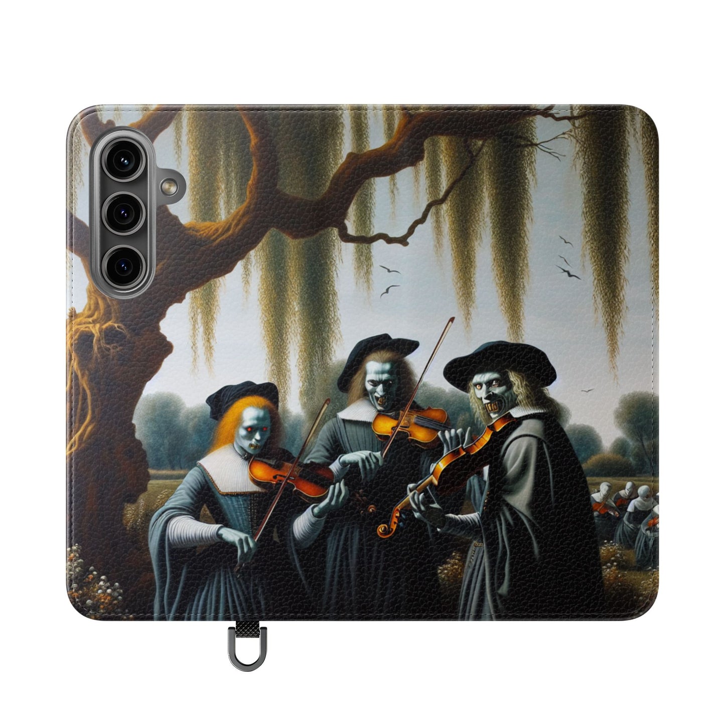 Vermeer's Vampire Violinists Flip Cases for iPhones