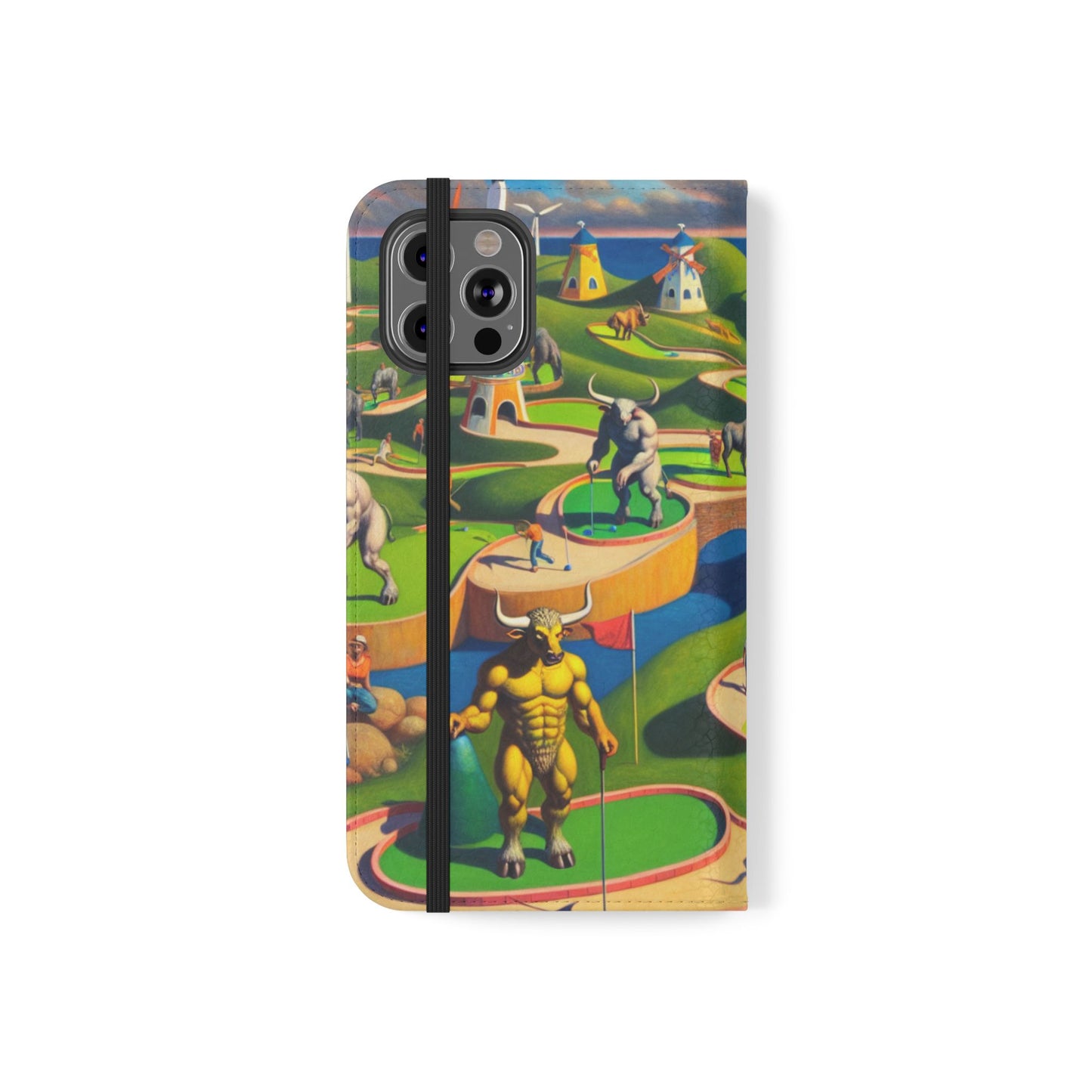 Mini-taur Golf Flip Case - iPhone/Galaxy