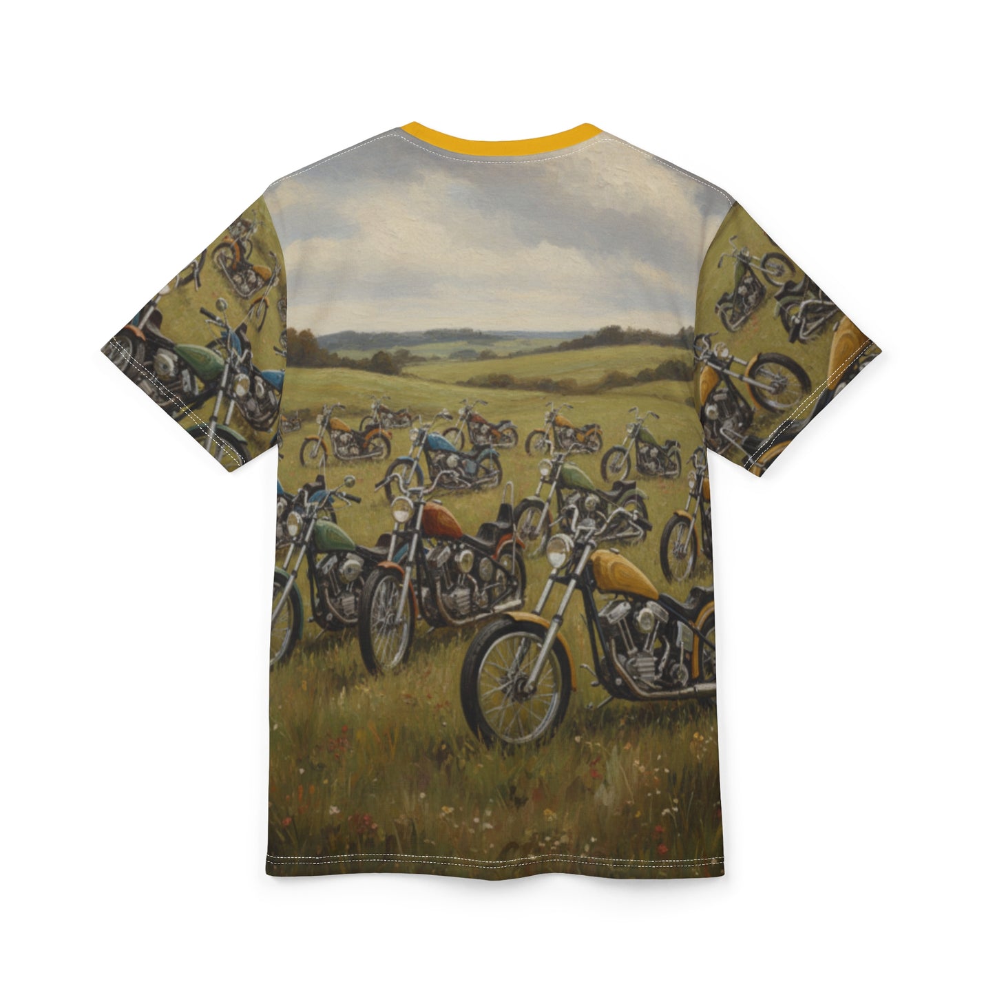 Wild Motorcycles All Over Print Tee