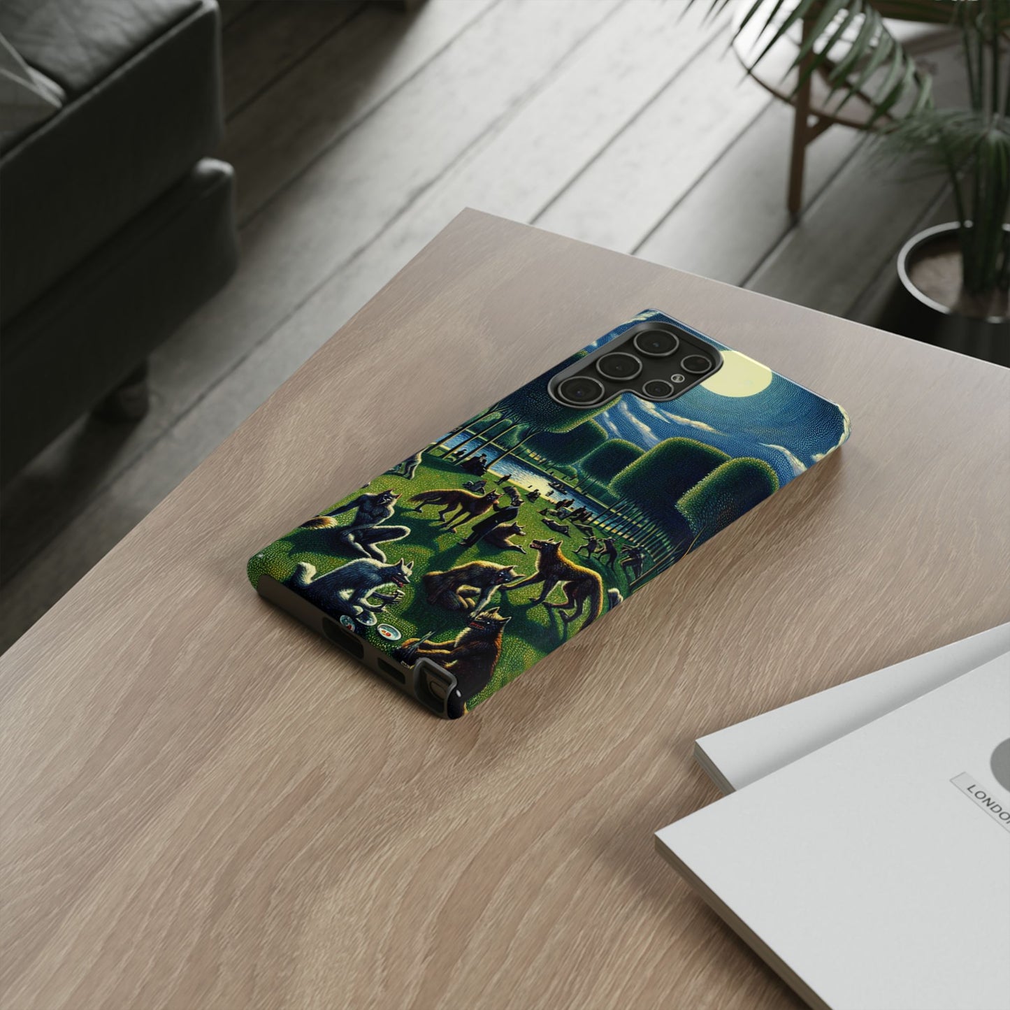 Werewolves at the Waterfront Phone Case - GALAXY