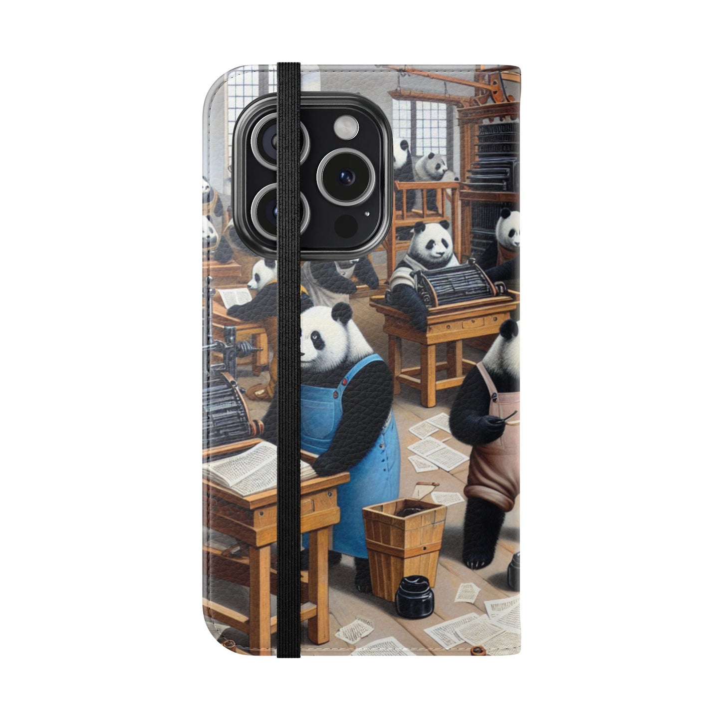 Printing Pandamonium Flip Case - iPhone/Galaxy