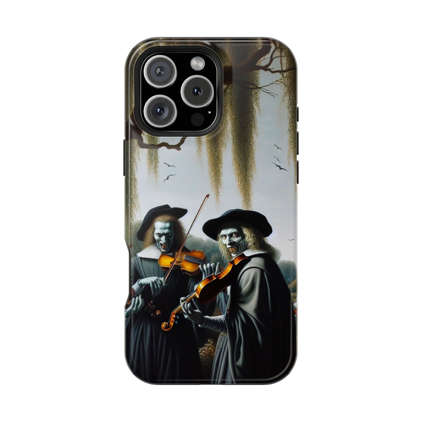 Vermeer's Vampire Violinists Magnetic iPhone Case