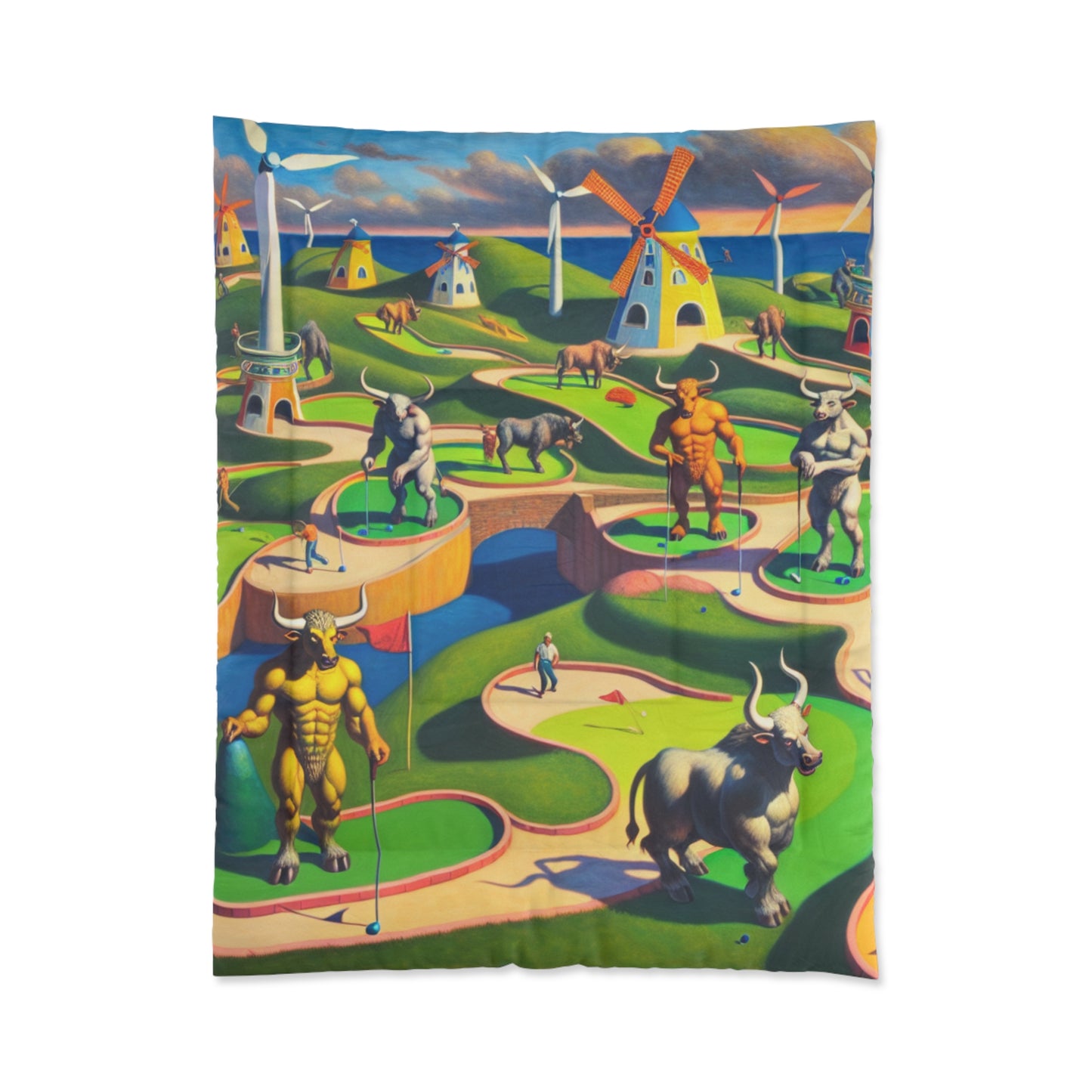 Mini-taur Golf Comforter