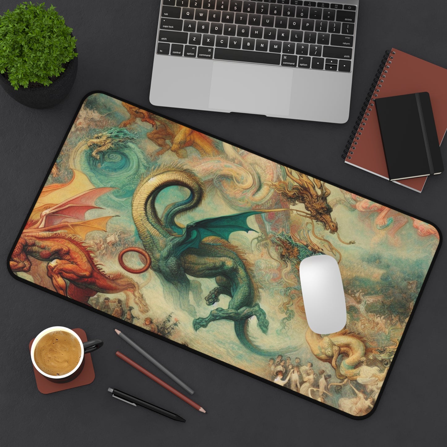 Degas Dreams of Dragons Desk Mat