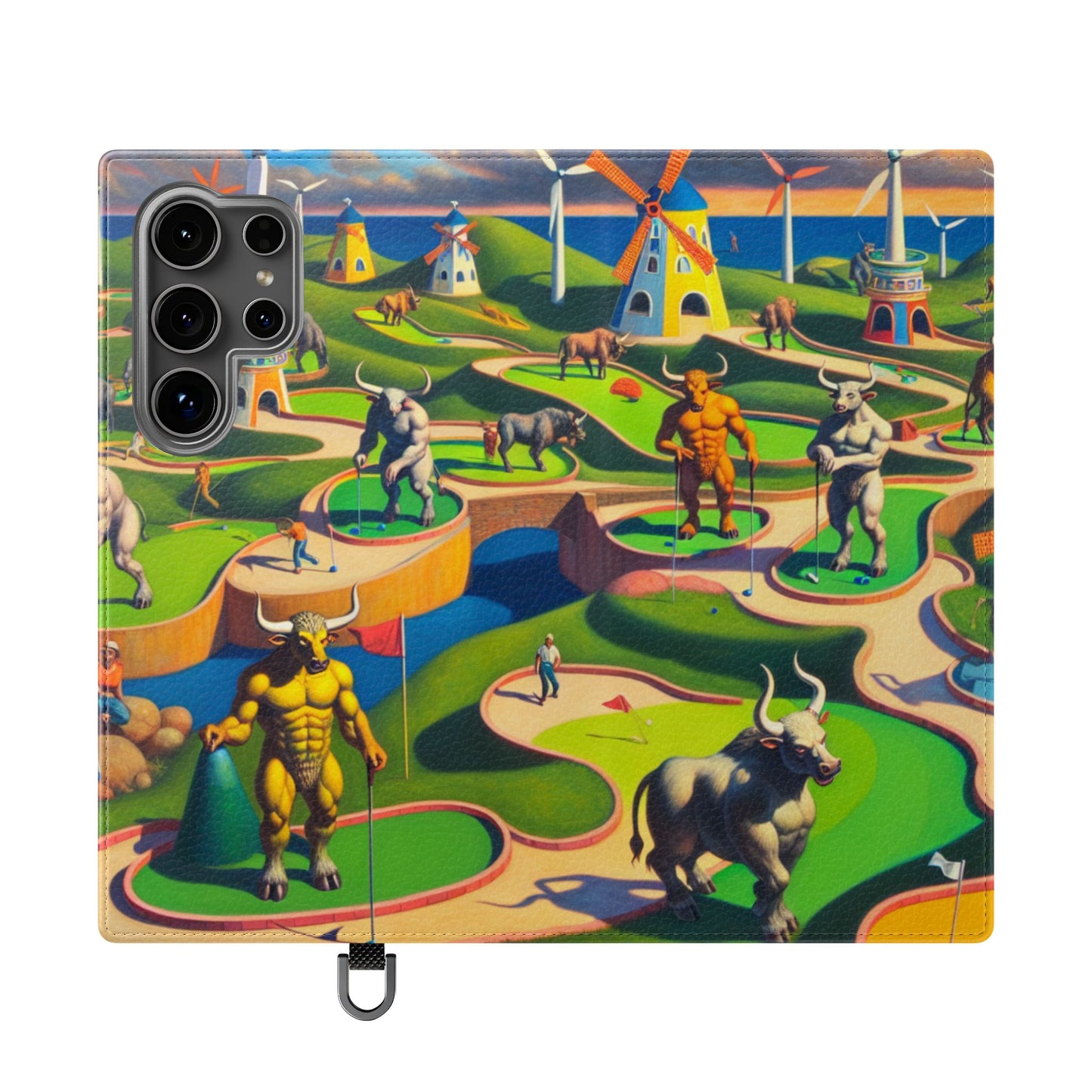 Mini-taur Golf Flip Case - iPhone/Galaxy