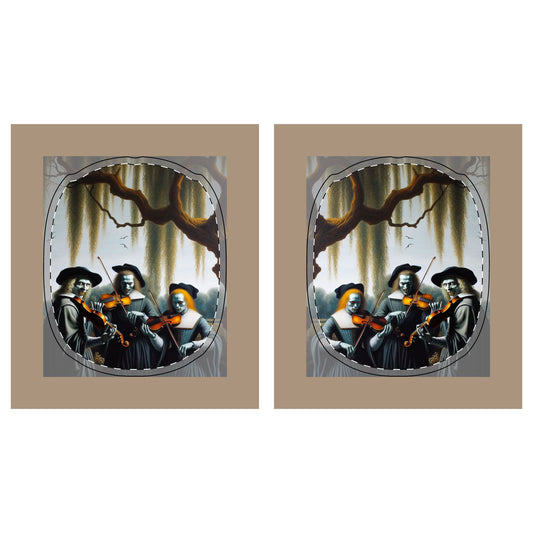 Vermeer's Vampire Violinists AirPod Max Case