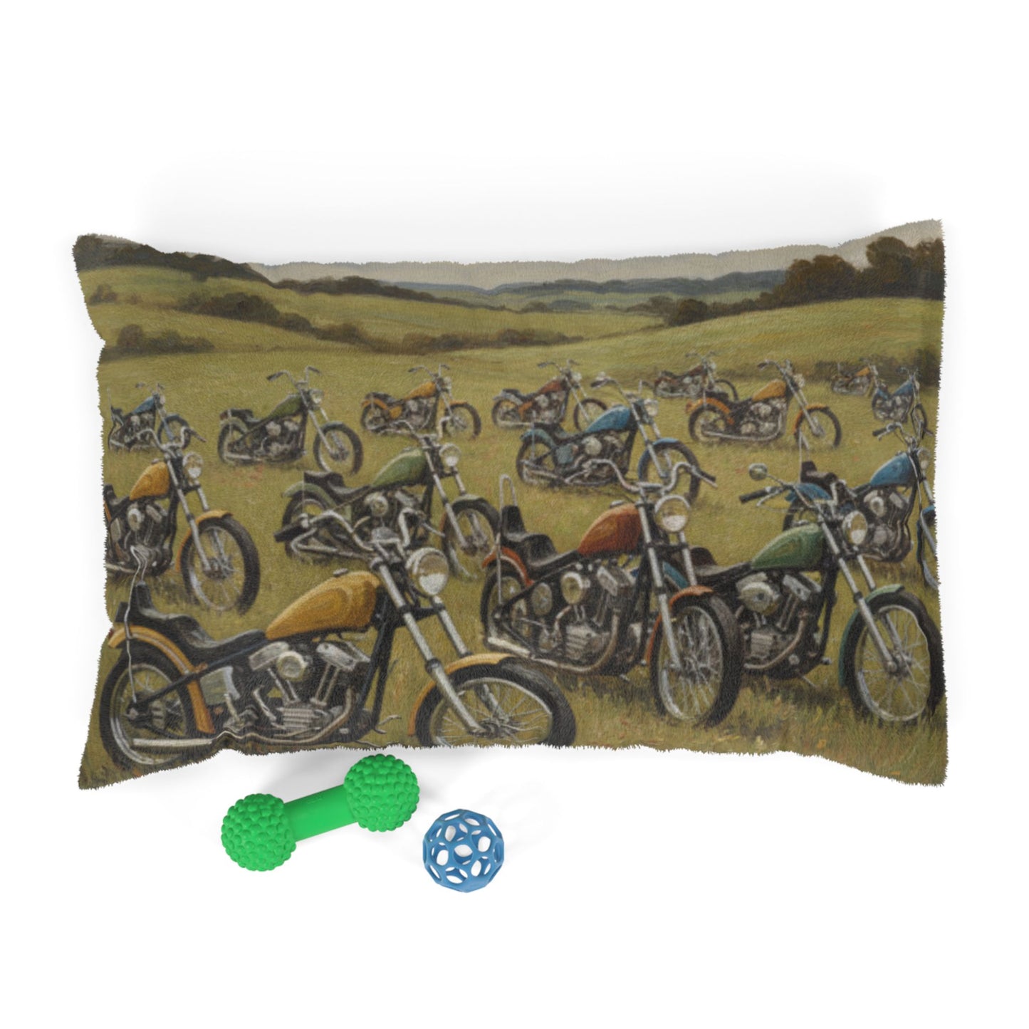 Wild Motorcycles Pet Bed